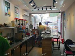 中山路万寿宫地铁站旁奶茶店对外转让，日营业额3000