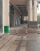 后有大型住宅，住了两万多人，