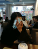 学校夜市小吃街的奶茶店