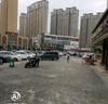 小区门口市场门口方便停车