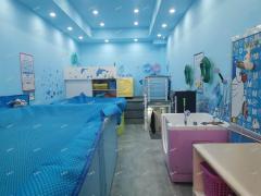 张店福园小区南门沿街宝宝游泳馆转让，高营业额