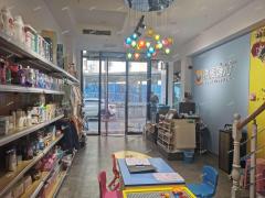 张店福园小区南门沿街宝宝游泳馆转让，高营业额