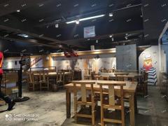 地铁大厦一号口出口旁餐饮店招租，另开后门直通小区