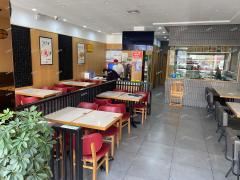 明清街丽景翠苑沿街水饺店转让，日营业额3000，可空转