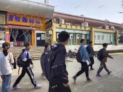 江西农业大学奶茶店转让，必经之路，人流大