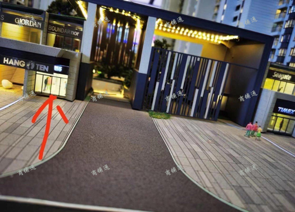 (转让) 联盛商场：???肯德基：人流大