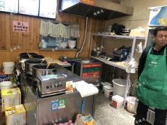 张店荣宝斋对面沿街餐饮店整体转让，位置优越