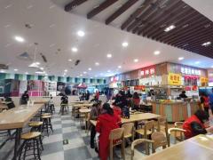 铝城购物中心3楼美食档口转让，消费人群集中，可空转