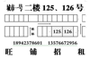(出租) 城市1号家具港二楼125、126号店面低价出租
