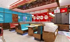 万达四楼全新装修餐饮店转让，自带人流生意火爆！