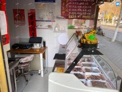 张店富丽商场西门对过沿街熟食店对外转让，租金低