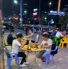 (转让) 达芬奇十字路口处招牌显眼夜宵店转让门口可以摆