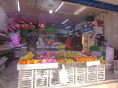 张店九级村沿街水果店转让位置优越日营业额4000加