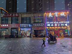 力高澜湖郡夜市一条街店铺转让，周边大学小区众多