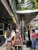 (转让) 中介公司勿扰！餐饮店转让人流大地铁公交站旁中学旁，有烟道。