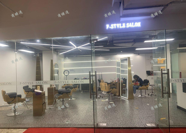 (转让) 中山路商场盈利美发店铺低价转让整体