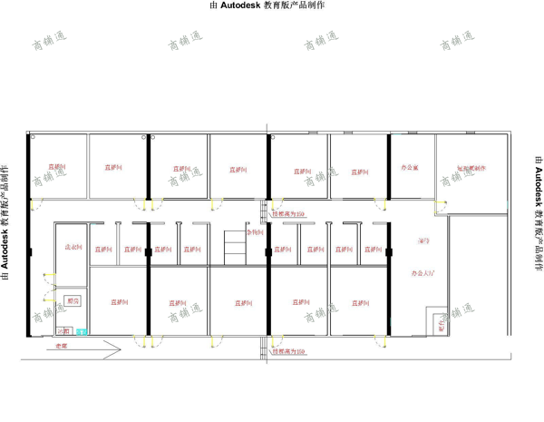 (转让) 转让涪陵李渡新区商业街店铺可培训宾馆茶楼