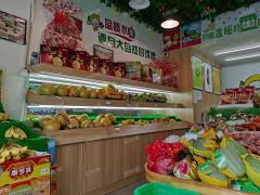 中海朝阳郡熙岸小区对面水果店,无同行压力竞争小