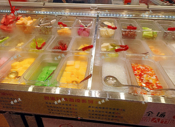 (转让) 儒喜商业街一楼小敏家水果捞甜品店