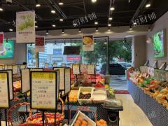 水果店 双门头 拐角店  门宽15米 行业不限