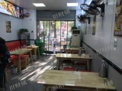 西湖万达广场旁 双小区门口 餐饮店转让