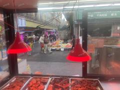 大型农贸市场门口卤菜店 无转让费 行业不限