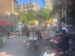 大型农贸市场门口卤菜店 无转让费 行业不限