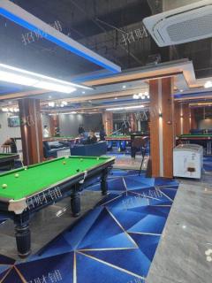 临街一楼台球棋牌店 日营业额3000多 有12张台球桌 5间麻将房