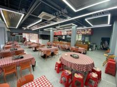 拐角双门头 展示面30米左右 餐饮店日营业额5000左右