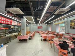 拐角双门头 展示面30米左右 餐饮店日营业额5000左右