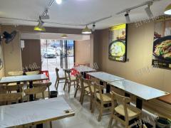 4万多人大学对面 双门头 餐饮店 日营业额3000左右纯堂食
