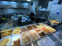 4万多人大学 学生宿舍楼下旁食堂档口出租 不要租金带餐饮设备