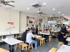 产业园里面里面餐饮店 前后两个门头 日营业2500 纯堂食