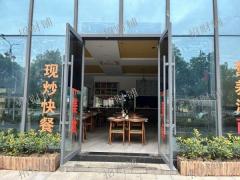 产业园里面 日营业3000左右 纯堂食  4年老店 门宽8米