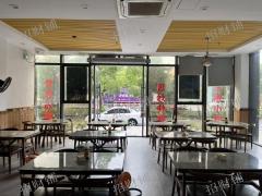 产业园里面 日营业3000左右 纯堂食  4年老店 门宽8米