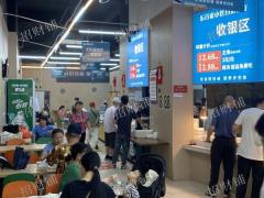 写字楼楼下快餐店 日营业额15000左右  门口可外摆