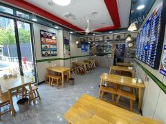 三小区门口 双门头 拐角店 带阁楼可住人 接手空转 行业不限