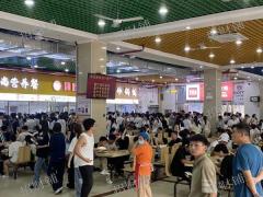 4万多人大学 校内食堂档口 一个档口调整  有业态保护