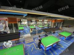 小区门口 台球店 开了两年 月做9万多 可看流水 2张乔氏，9张DZS，8间麻将房