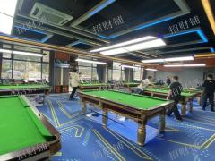 小区门口 台球店 开了两年 月做9万多 可看流水 2张乔氏，9张DZS，8间麻将房