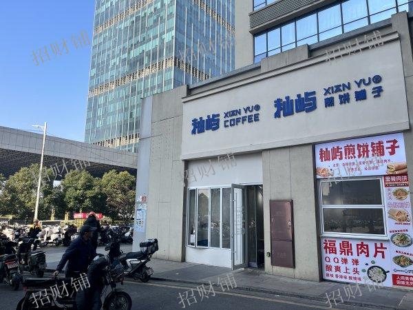 写字楼公寓楼下双门头拐角餐饮店  日营业额1200 外卖月做3000单 