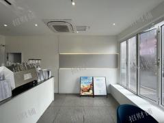 写字楼公寓楼下双门头拐角餐饮店  日营业额1200 外卖月做3000单 