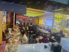 五所大学旁 洪都大拇指隔壁餐饮店 日营业额3000左右 外卖月做2400单左右