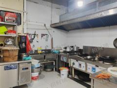 双小区6000多户小区门口第二家餐饮店  门口可外摆 附近夜宵氛围好