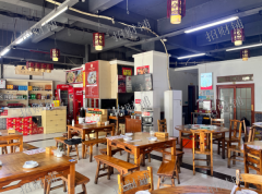 三门头 门宽15米  六年老店 羊肉馆店  夏季一天3000左右 冬季一天12000 