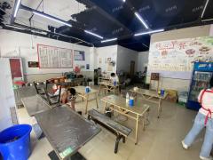 2000多户小区 双小区门口 开了三年早餐店 只卖早上一餐  能卖1200左右  双门头 可外摆