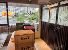 双门头 拐角烧烤店  门宽20米   日营业额一万左右 可接天然气
