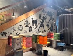 双门头 拐角烧烤店  门宽20米   日营业额一万左右 可接天然气