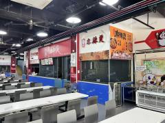 4万多人大学商业街及食堂少量位置调整 直租 行业不限